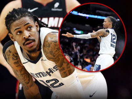 ja morant memphis grizzlies finger guns main getty