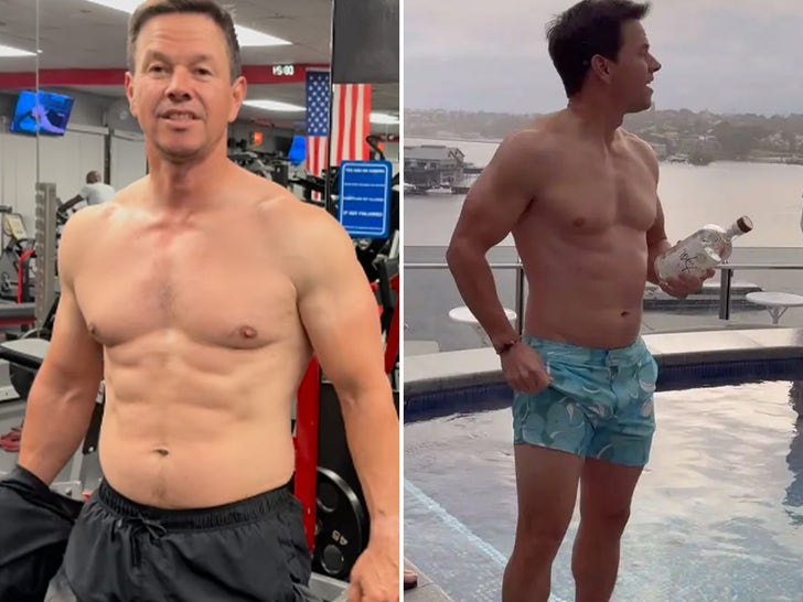 Mark Wahlberg's Shredded Shots
