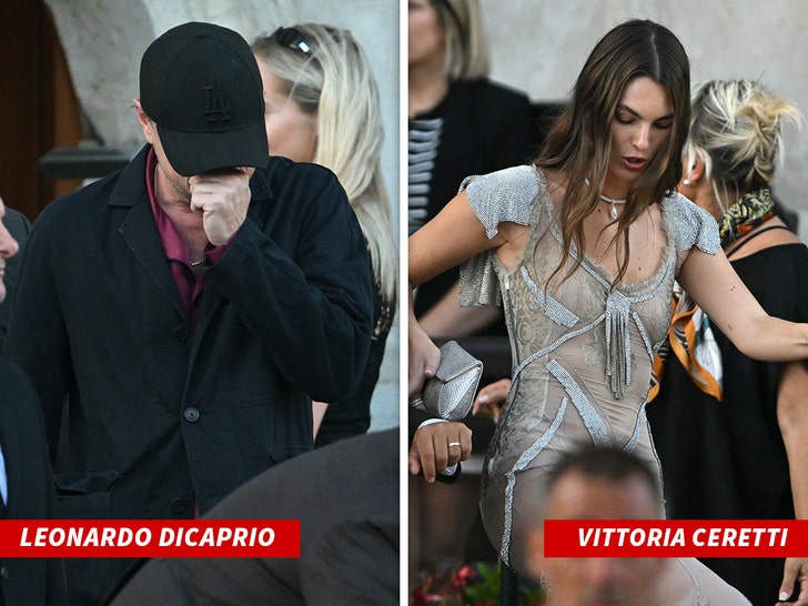 Leonardo DiCaprio and Vittoria Ceretti Getty 1