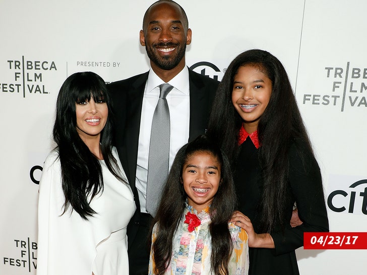 kobe bryant and family getty