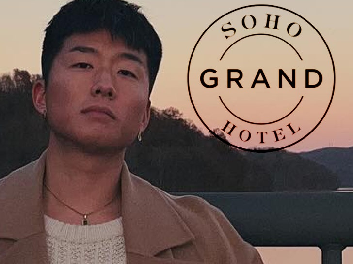 Wesley Han  with the soho grand hotel