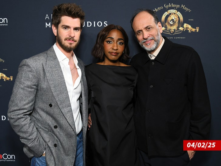 Andrew garfield Luca Guadagnino getty