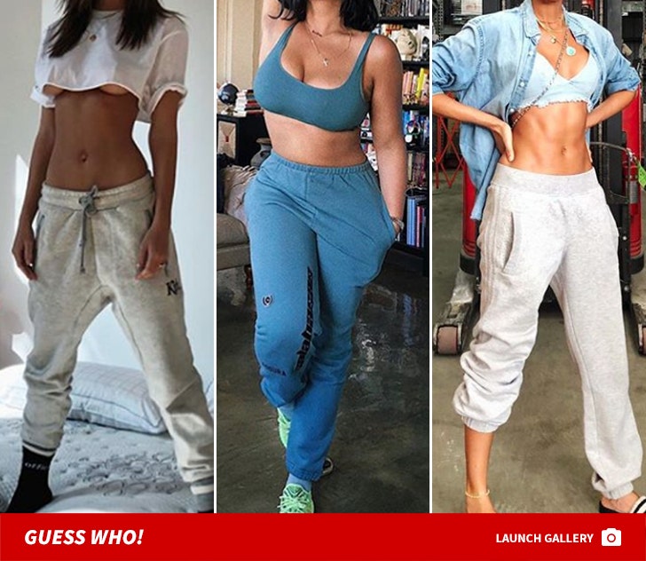 Sexy Stars In Sweatpants -- Guess Who!