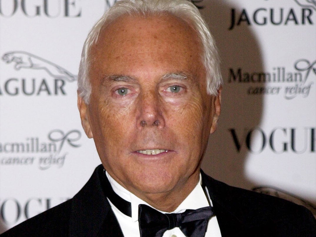 Giorgio Armani Died September 4, 2025