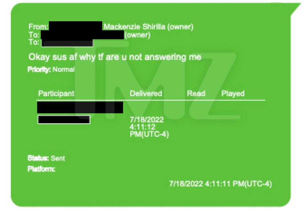 Inidivual Mazkenie Shirilla Accusing Dominic Russo 24