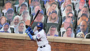 Cardboard Cutout Sports Fans -- Tough Crowd!