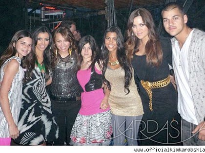 Kim Kardashian, Miley Cyrus
