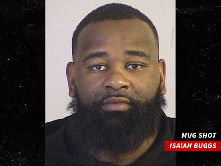 NFL star Isaiah Buggs accused of dragging mother of his child down the stairs before arrest