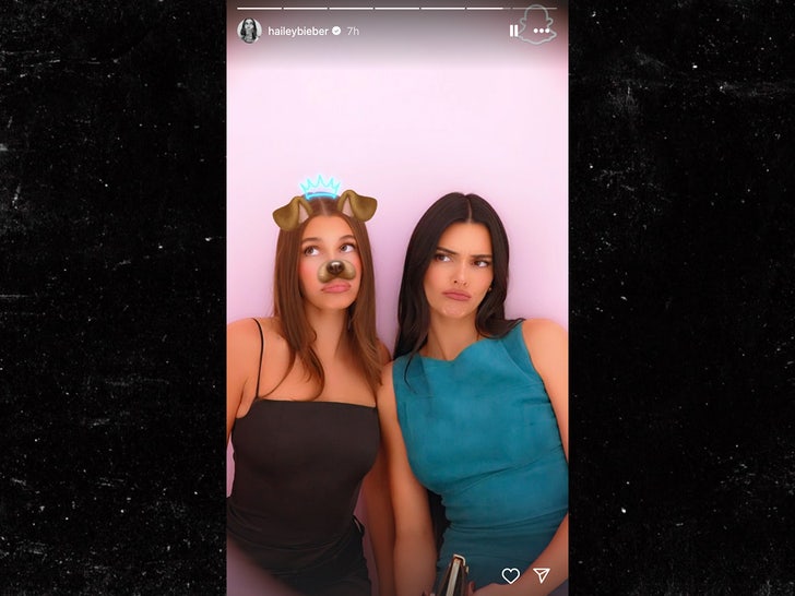 hailey bieber kendall jenner kylie jenner instagram sub