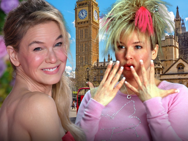 Estátua de Renée Zellweger em Londres Bridget Jones Getty Everett Collection 1
