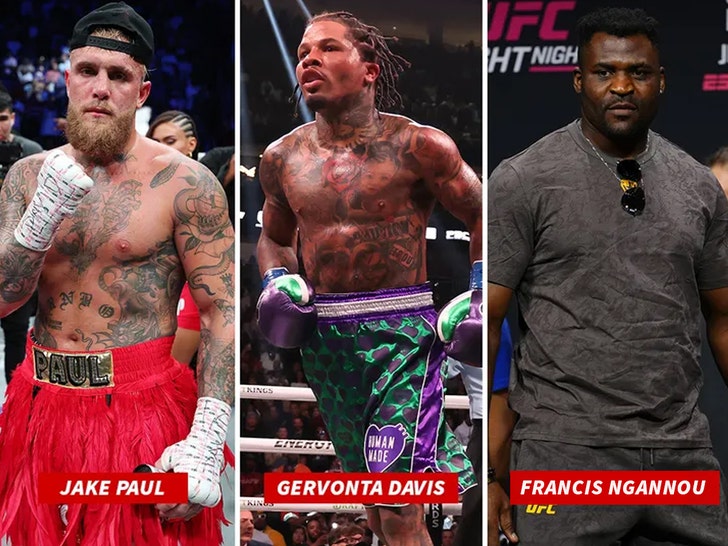 jake paul francis ngannou tank davis getty