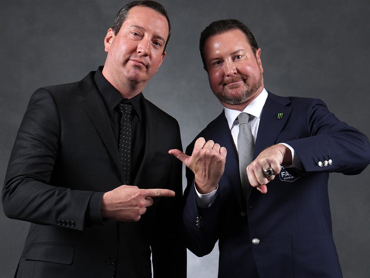 Kurt And Kyle Busch Together
