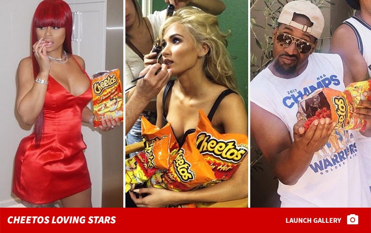 Stars Who Love Cheetos