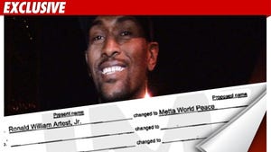Ron Artest -- World Peace to Come in August