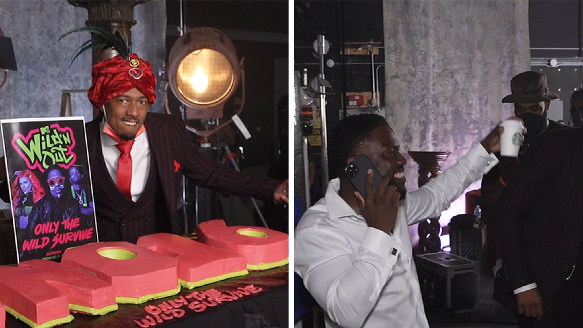 Nick Cannon was amazed at the "Wild" N out-return season 16 cake