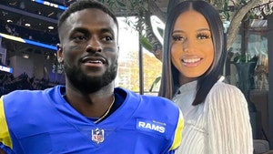 Rams WR Van Jefferson's Wife Stretchered Out Of Super Bowl To Have Couple's Baby