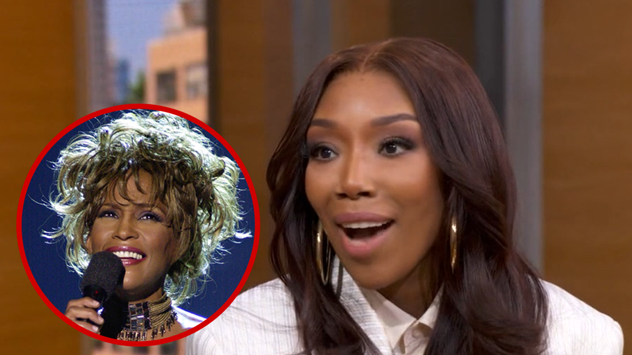 Brandy Recounts Emotional Last Conversation with Whitney Houston