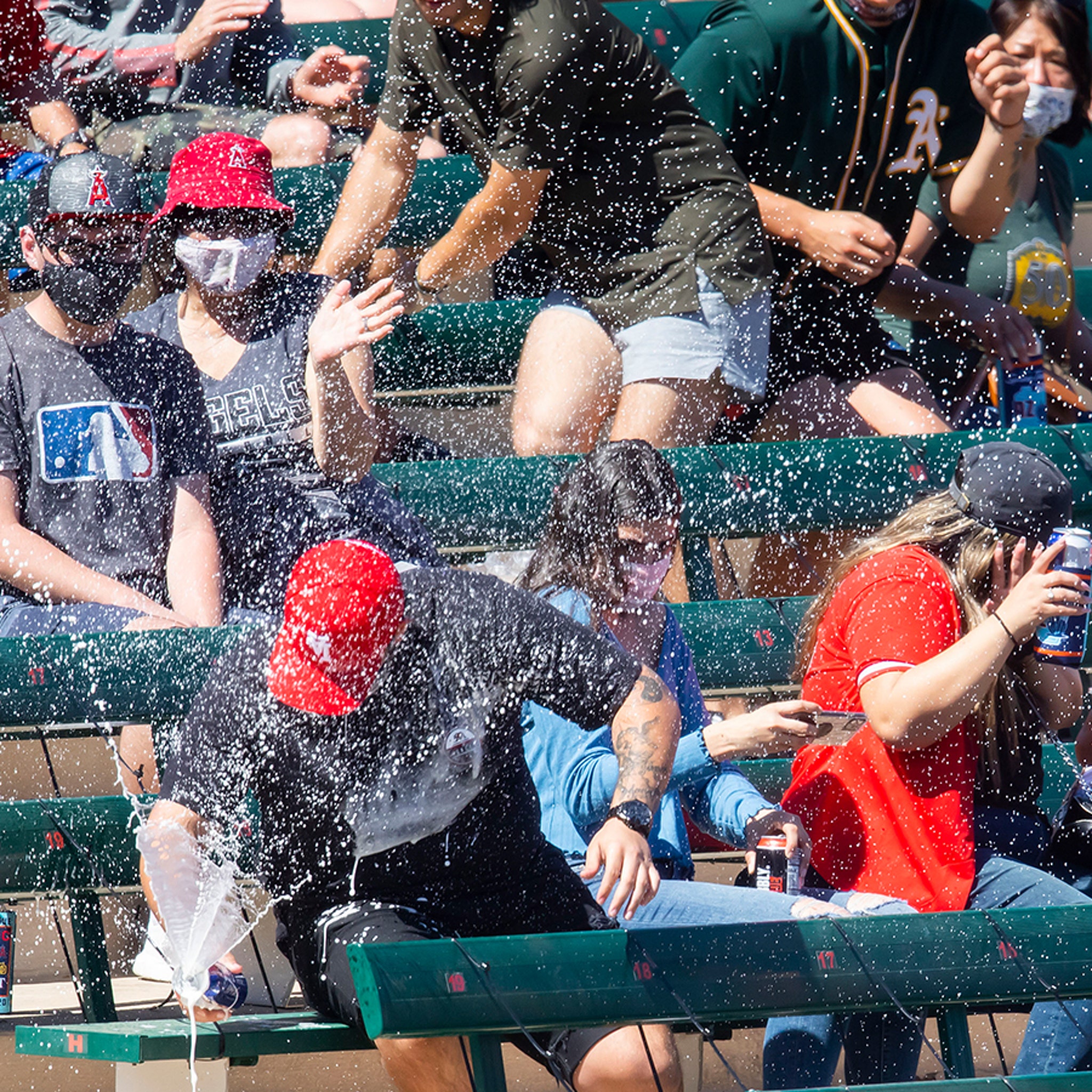 MLB Player Rips Foul Ball Into Fan's Beer, Wild Photos Capture Moment of  Impact!