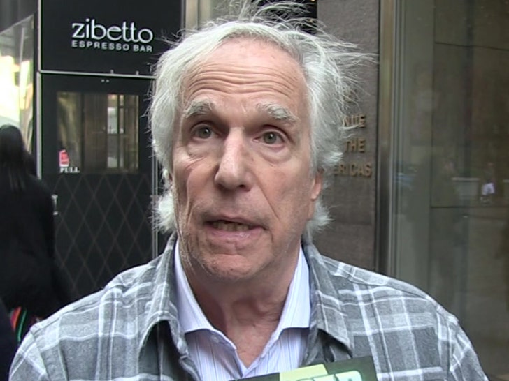 Henry Winkler desgarrado por decir que un evento catastrófico era necesario para sanar al mundo