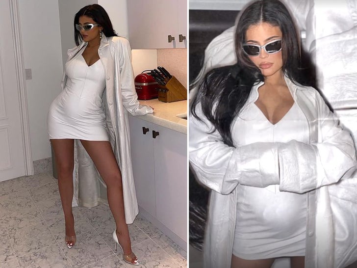 Kylie Jenner Makes Public Baby Bump Debut at NYFW