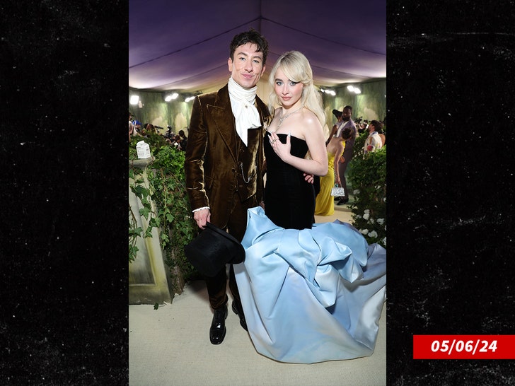 Sabrina Carpenter and Barry Keoghan Getty 2