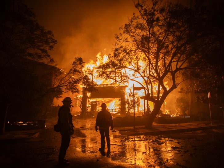 Kebakaran Palisades Pasifik di Malibu