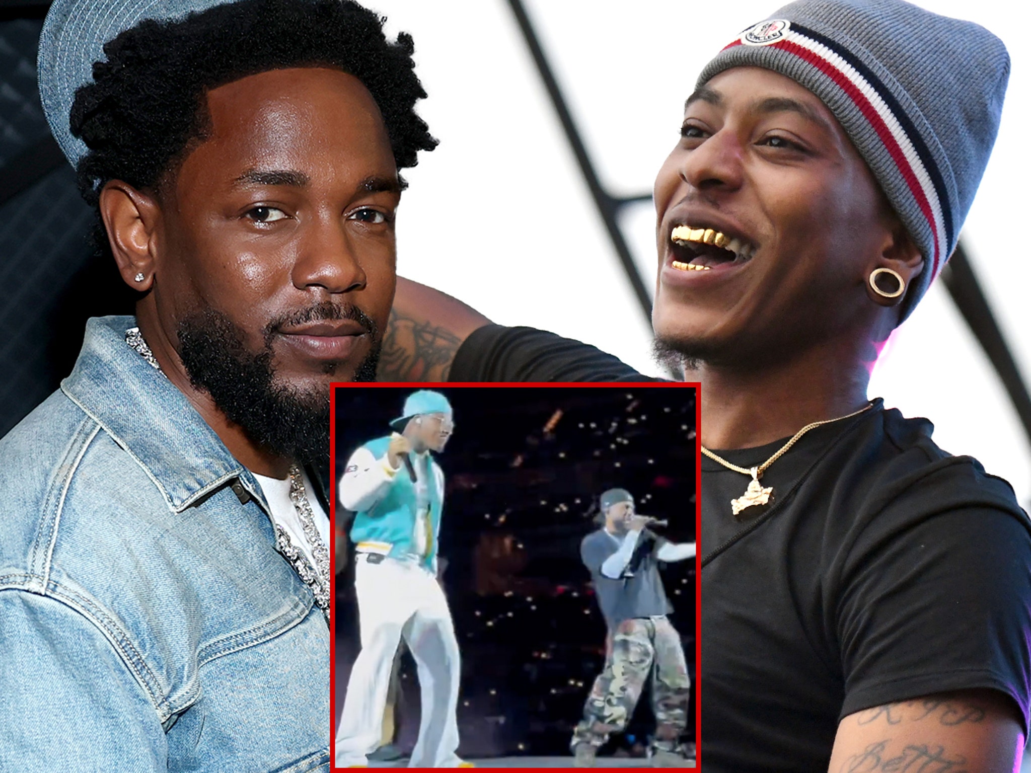 Kendrick Lamar Approved AZ Chike on 'GNX' Tour Stage After Heavy