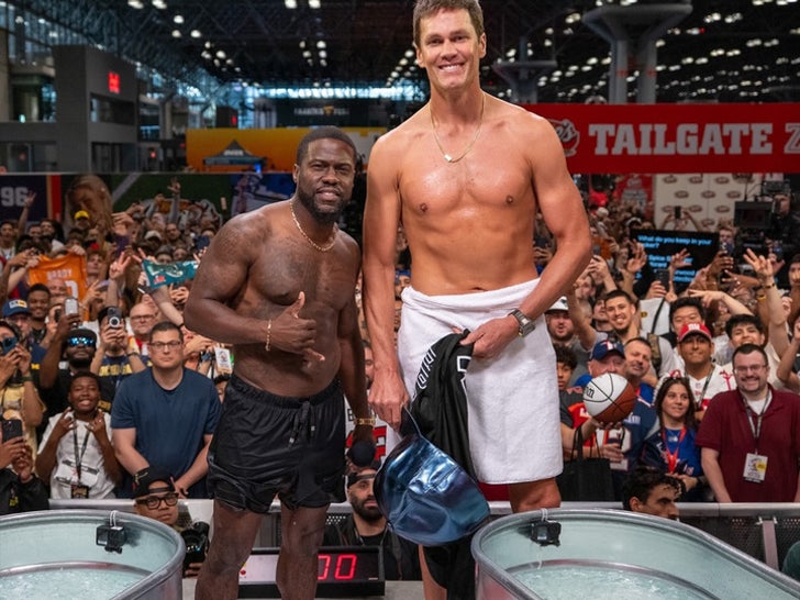 Kevin Hart vs. Tom Brady Who’d You Rather?! (Shirtless Studs Edition)