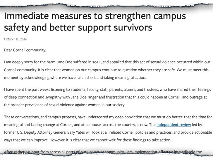 cornell launch