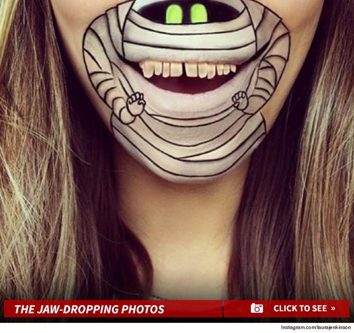 Instagram's Spookiest Chin Art!