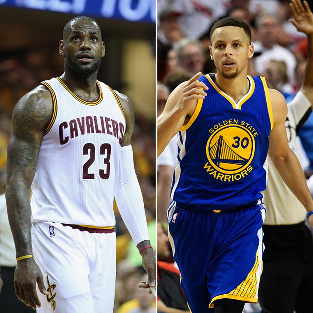 NBA All-Stars! LeBron James (31) vs. Stephen Curry (28)