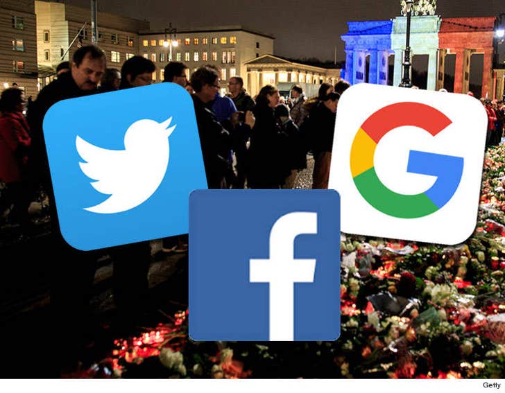 Twitter Google Facebook -- Don't Blame Us for Paris Attacks :: 0615-fb-twitter-google-paris-attacks-getty-3