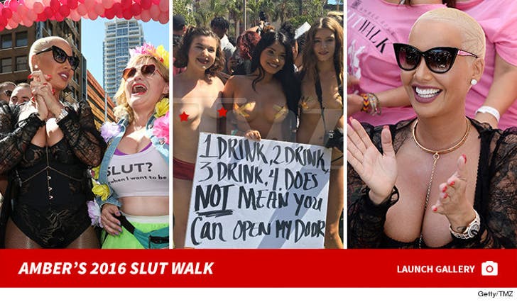 Amber Rose -- SlutWalk 2016