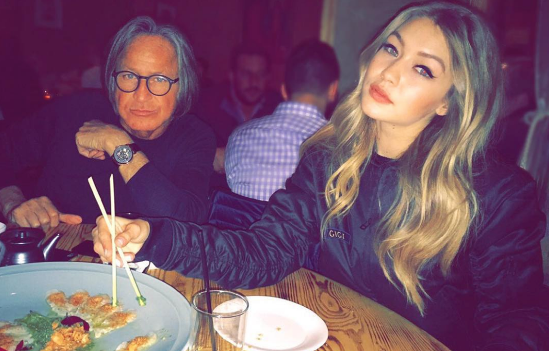 Mohamed Hadid and Gigi Hadid