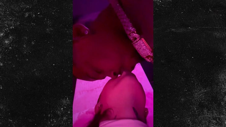 Bhad Bhabie Posts Kissing Video with Le Vaughn Despite Recent On