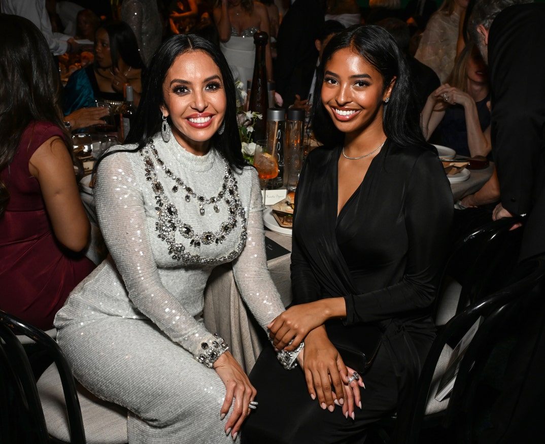 Vanessa Bryant and Natalia Bryant