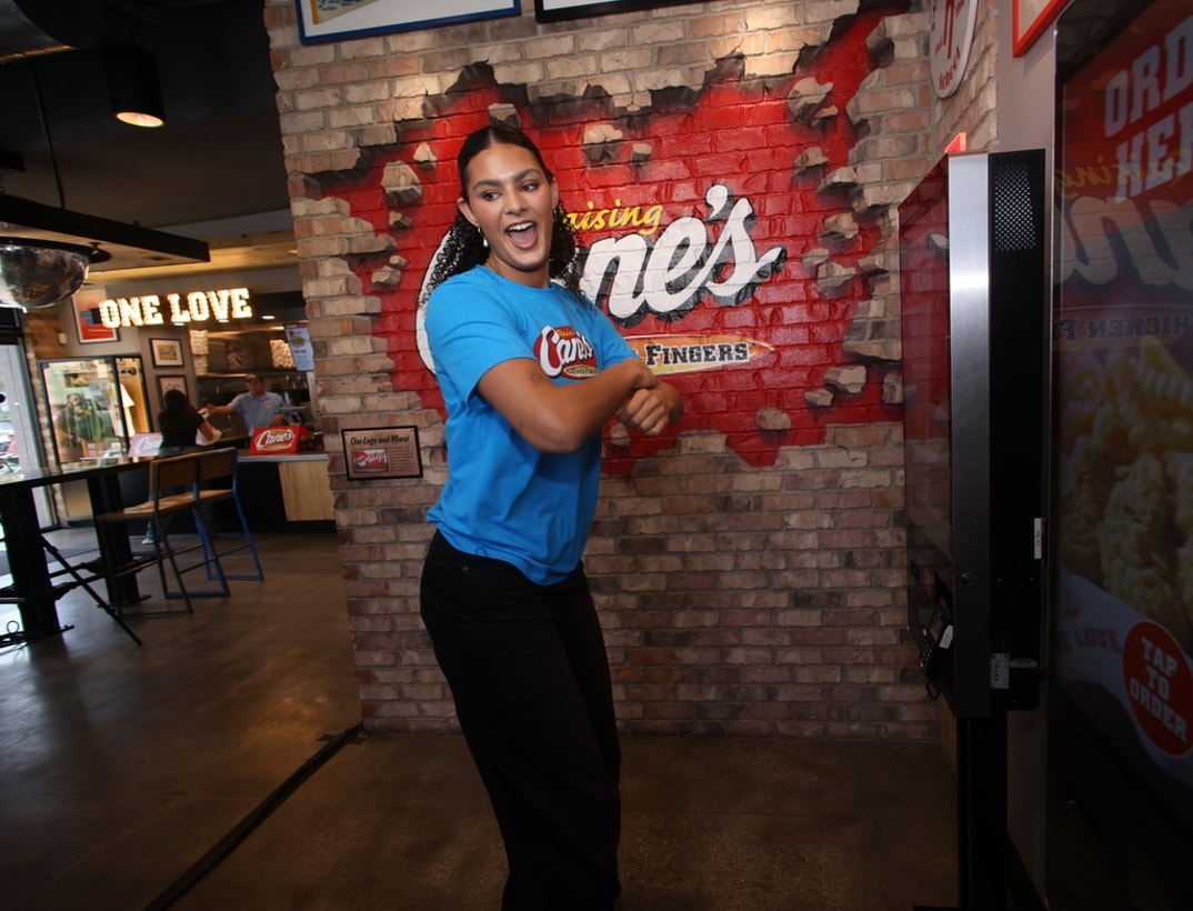 Lauren Betts and Kiki Rice Raising Canes 2