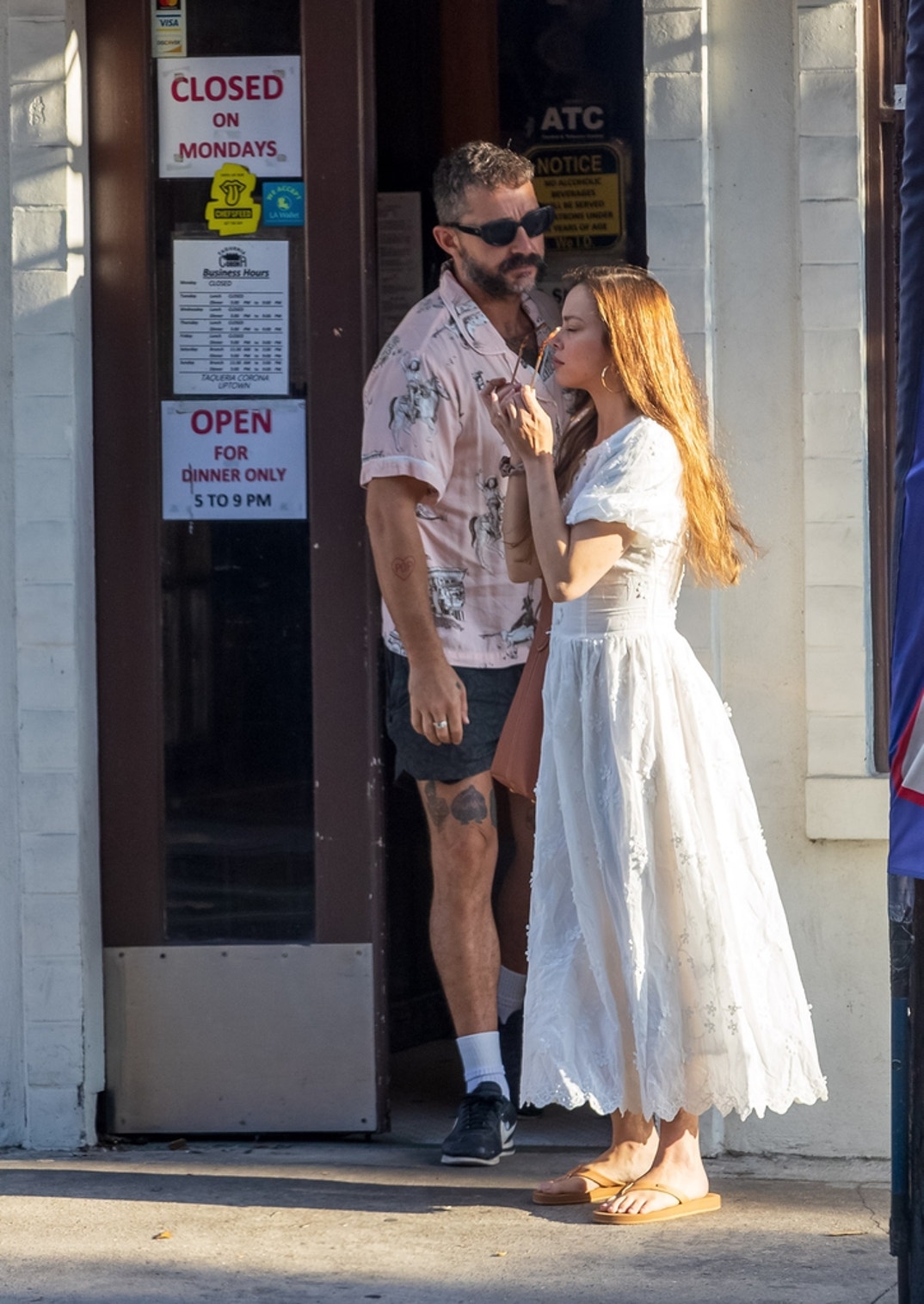 Shia LaBeouf and Nicole Mumphrey 40th Bday 8