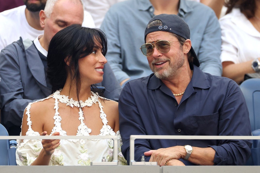 Brad Pitt Ines de Ramon Together 6