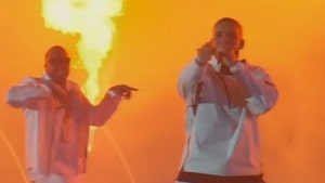 Drake Performs In Middle of Bellagio Fountain At Billboard Music Awards