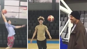 LiAngelo & LaMelo Ball: 1st Lithuania Hoops Sesh ... with LaVar!