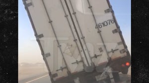 Strong Wind Nearly Topples Semi-Truck in Wild Video