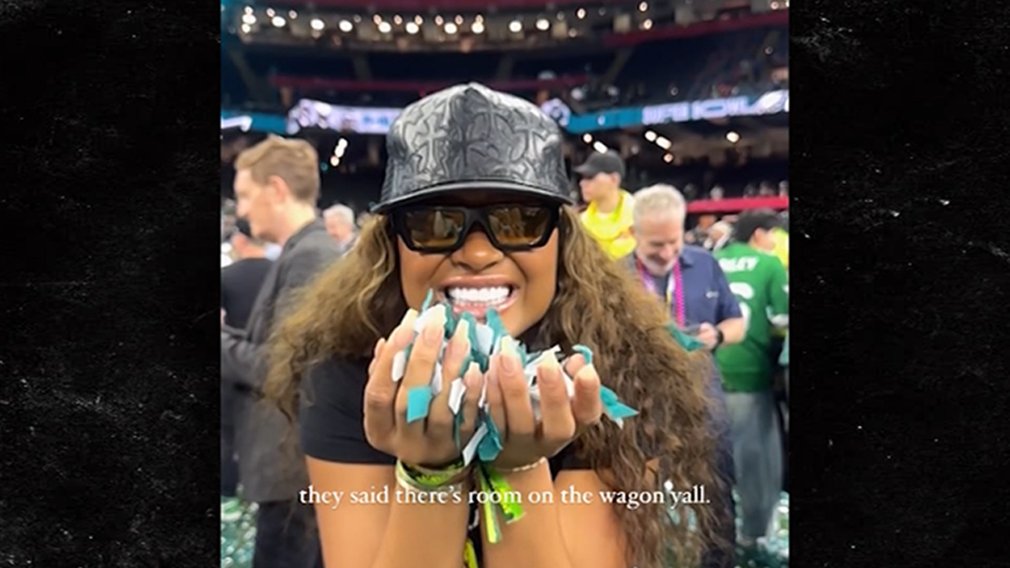 Travis Kelce's Ex Kayla Nicole Celebrates Eagles' Super Bowl Win