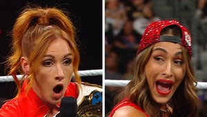 Becky Lynch and Nikki Bella