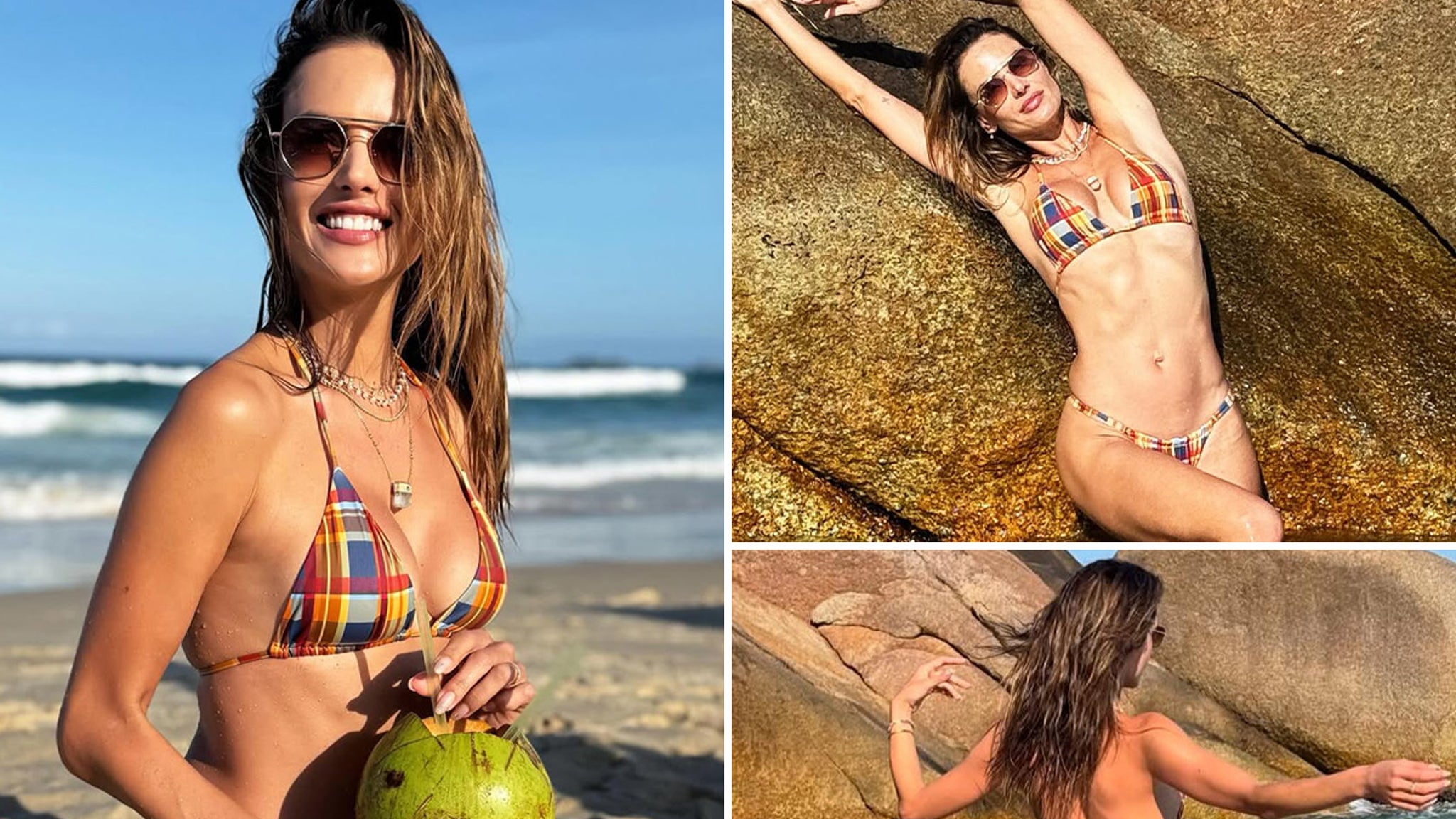 Go Coco-Nuts Over Alessandra Ambrosio's Tropical Bae-Cay!