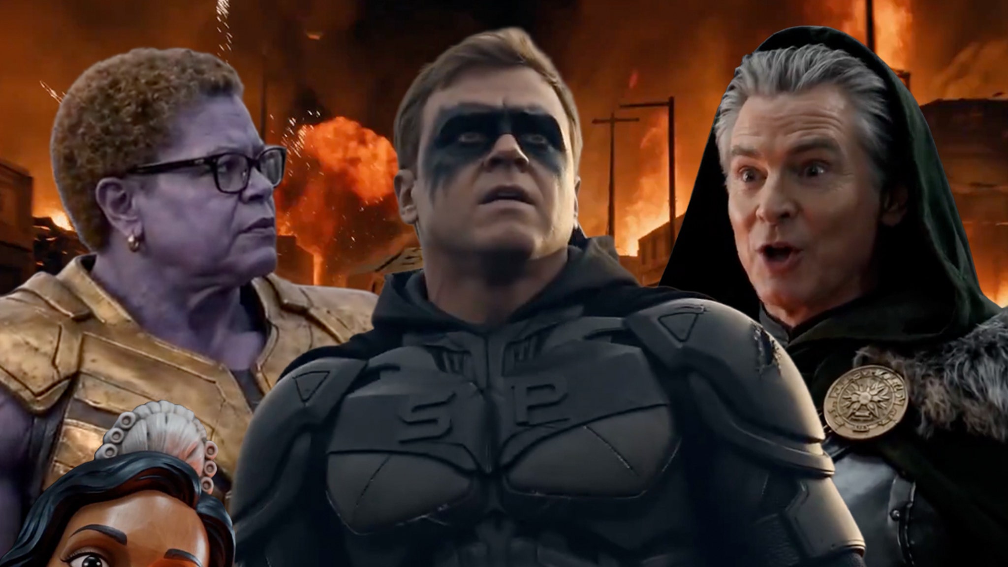 Spencer Pratt Battles Karen Bass As Thanos In New A.I.…