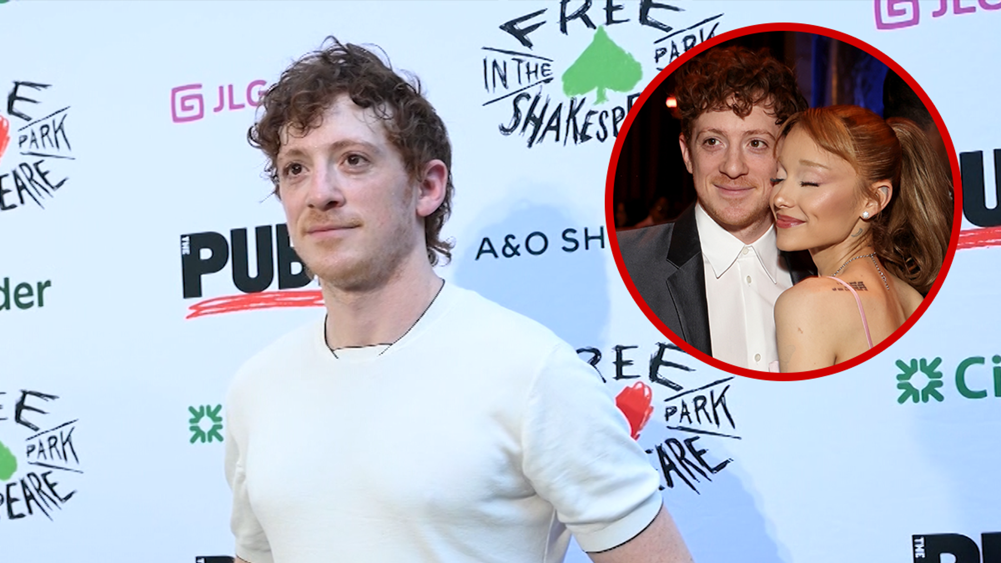Ethan Slater Flies Solo For First Event After Ariana Grande Split