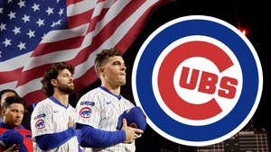 cubs national anthem fight getty 1