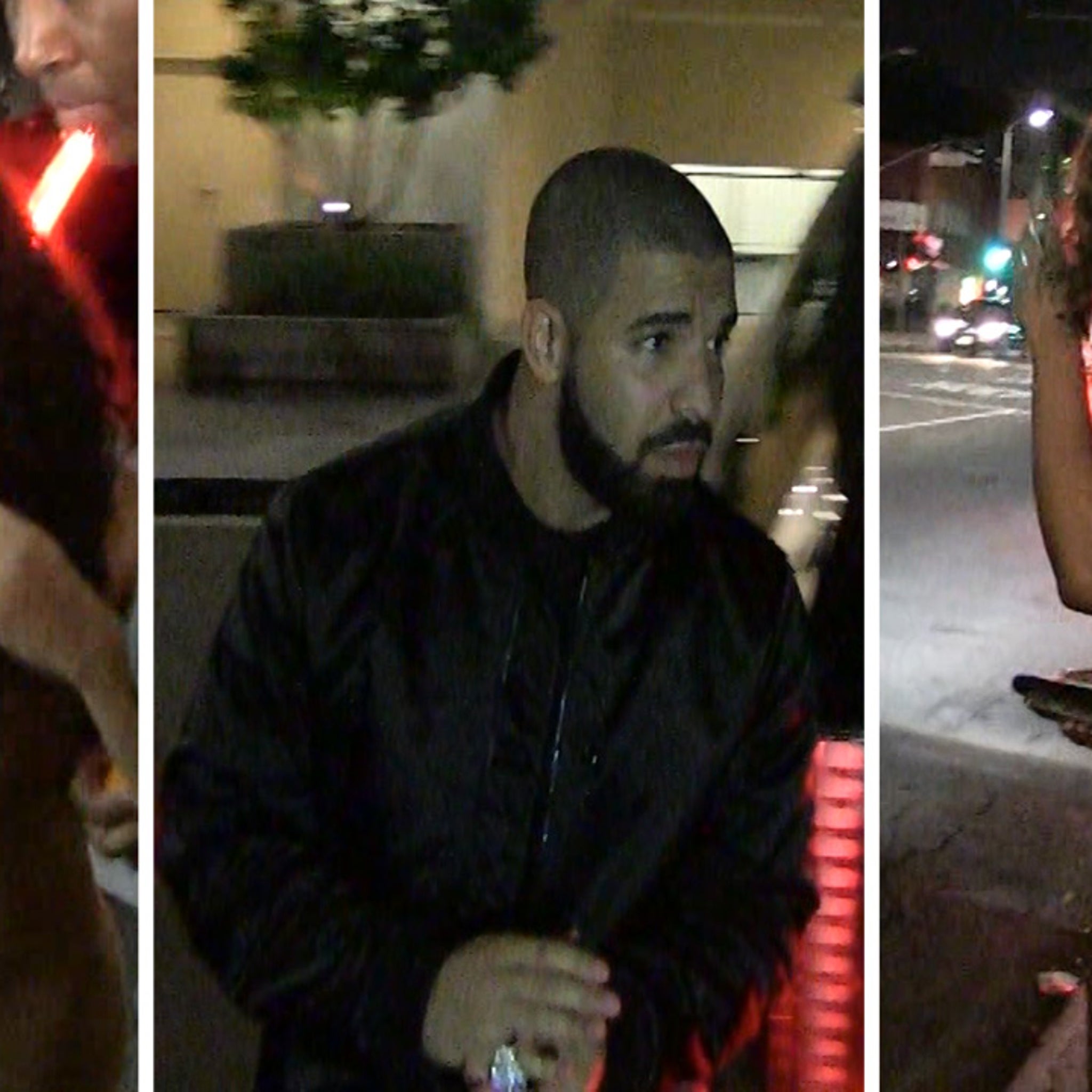 Drake -- Comfy in Club with New Woman