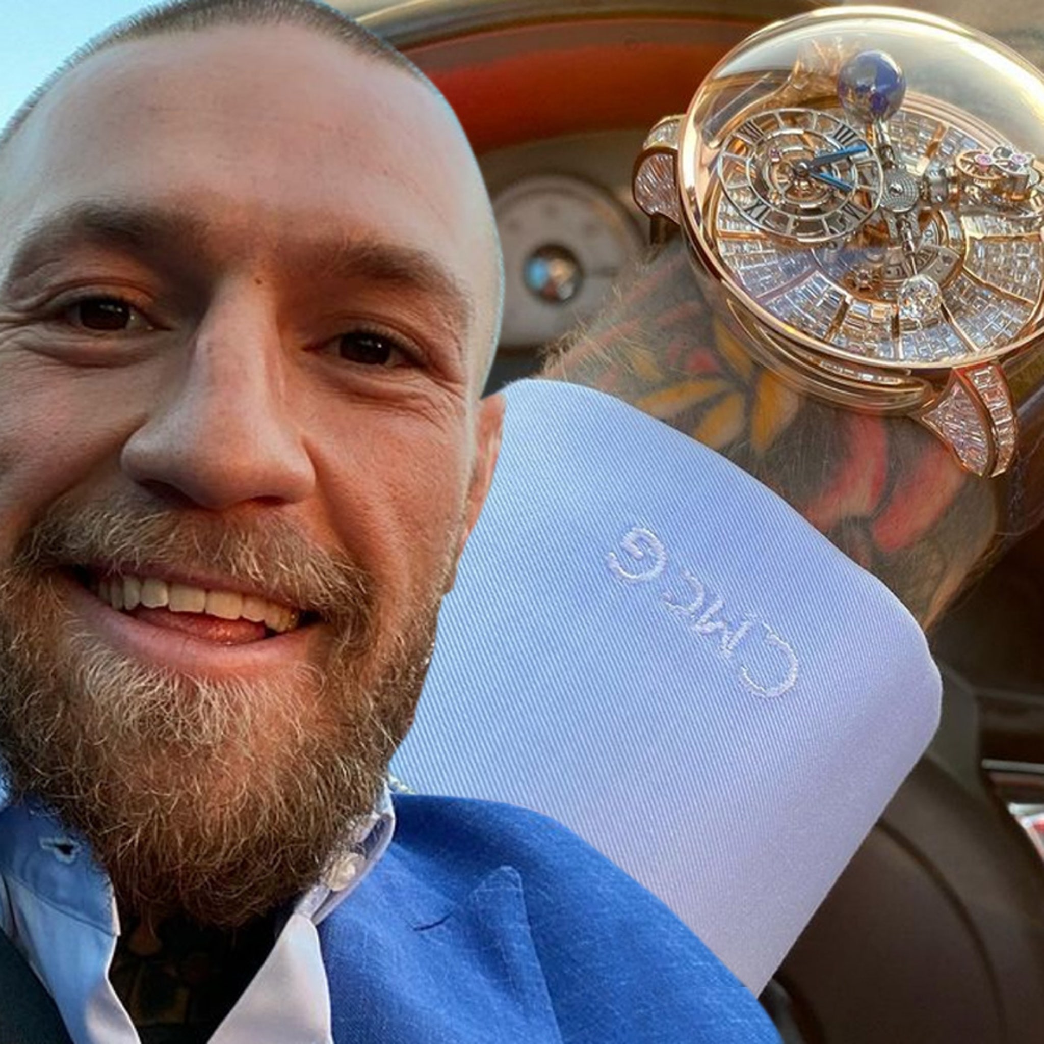 Conor McGregor Cops Insane 1 Mil Watch 4 Satellite Structure W